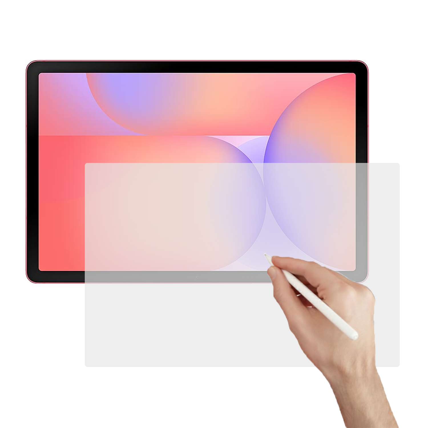 Microcase Samsung Galaxy Tab S10 Lite Tablet ile Uyumlu Tablet Paper Like Pencil Destekli Kağıt Hissi Veren Mat Ekran Koruyucu - AL3289
