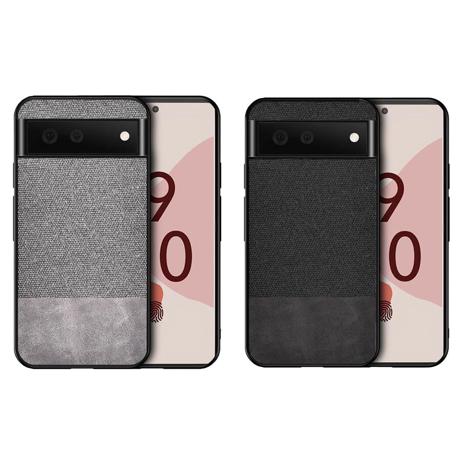 Microcase Google Pixel 7 Fabrik Serisi Kumaş Desen Kılıf - AL3361