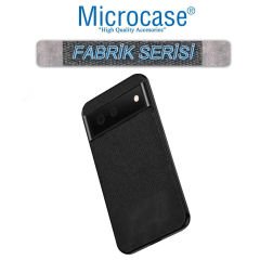 Microcase Google Pixel 7 Fabrik Serisi Kumaş Desen Kılıf - AL3361