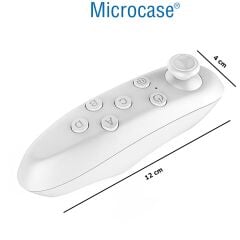 Microcase VR 3D Sanal Gerçeklik Gözlüğü + VR Kablosuz Bluetooth Kumanda-AL47181