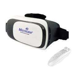 Microcase VR 3D Sanal Gerçeklik Gözlüğü + VR Kablosuz Bluetooth Kumanda-AL47181