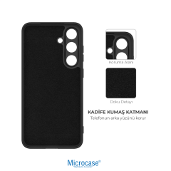 Microcase Samsung S25 FE ile Uyumlu Campro Serisi Kamera Korumalı Silikon Kılıf - AL3427