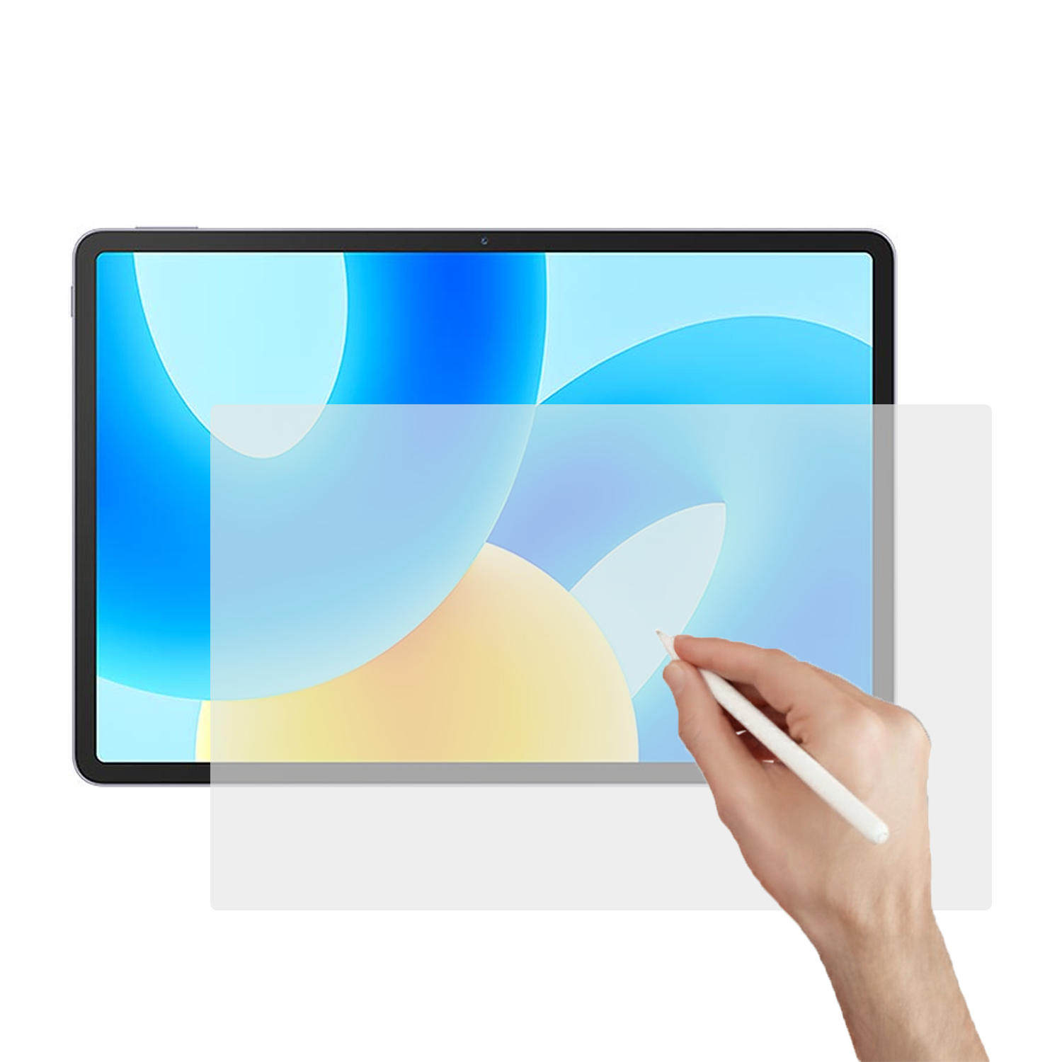 Microcase Huawei Matepad 11.5 2025 Tablet ile Uyumlu Tablet Paper Like Pencil Destekli Kağıt Hissi Veren Mat Ekran Koruyucu - AL3289