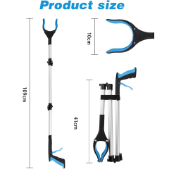 Microcase 109 CM 3 Katmanlı Çöp Şişe Atık Toplama Eşya Alma Aparatı - AL5702