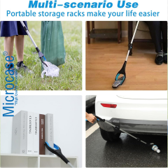 Microcase 109 CM 3 Katmanlı Çöp Şişe Atık Toplama Eşya Alma Aparatı - AL5702