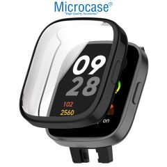 Microcase Xiaomi Watch 3  Ekran Korumalı Sert Rubber Kılıf - AL3173