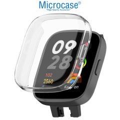 Microcase Xiaomi Watch 3  Ekran Korumalı Sert Rubber Kılıf - AL3173