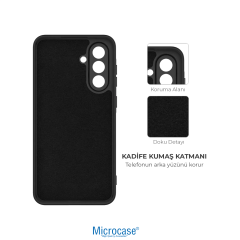 Microcase Samsung S26 ile Uyumlu Campro Serisi Kamera Korumalı Silikon Kılıf - AL3427