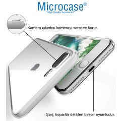Microcase Samsung Galaxy Note 10 Plus 360 Tpu Serisi Ön Arka Full Cover Şeffaf Kılıf
