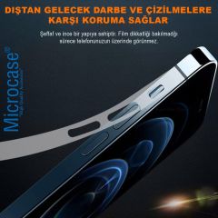 Microcase Iphone 15 Plus Hydrogel Esnek Üst Alt Yan Koruma Film Seti - AL4975