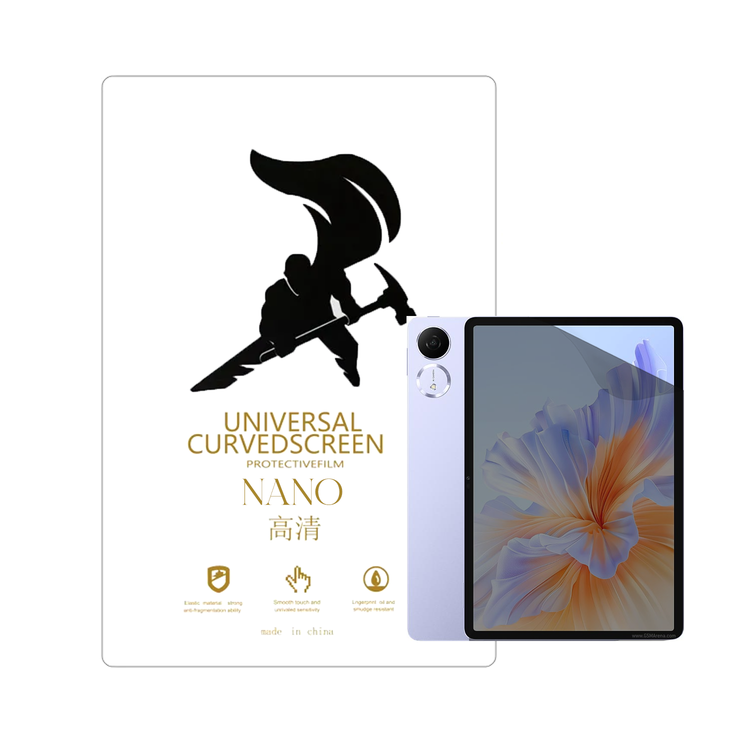 Microcase Honor Pad V9 11.5 inch Tablet Tablet ile Uyumlu Nano Anti Glare MAT Ekran Koruma Filmi - EKM108