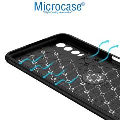Microcase Vivo Y11S Focus Serisi Yüzüklü Kılıf - Siyah