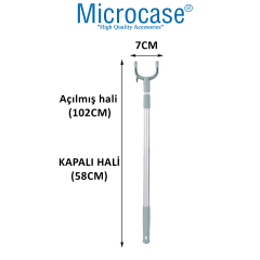 Microcase Uzayabilir Elbise Eşya Askı Asma Aparatı 58-102 CM AL5703