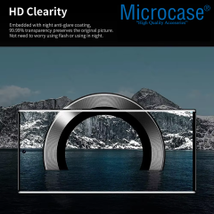 Microcase Samsung Galaxy S25 Kamera Camı Lens Koruyucu Halka Set - AL8114