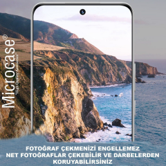 Microcase Huawei 90S Pro Max ile uyumlu Kamera Lens Koruma Halkası - Kapalı Tasarım -Siyah AL3401
