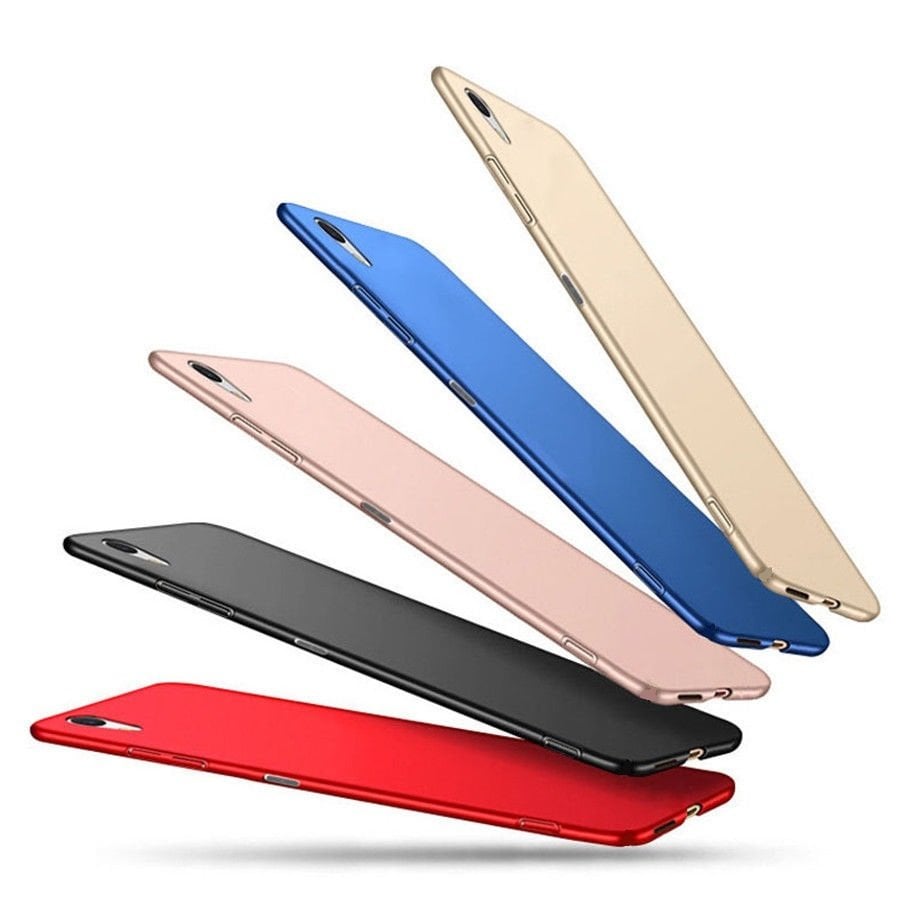 Sony Xperia XA Ultra Premium Silikon Soft TPU Kılıf + Tempered Cam