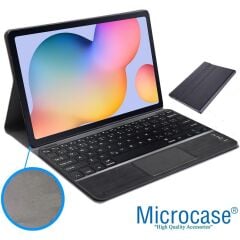 Microcase Xiaomi Pad 7 Tablet için Bluetooth Touchpad Klavye + Standlı Kılıf - BKK5