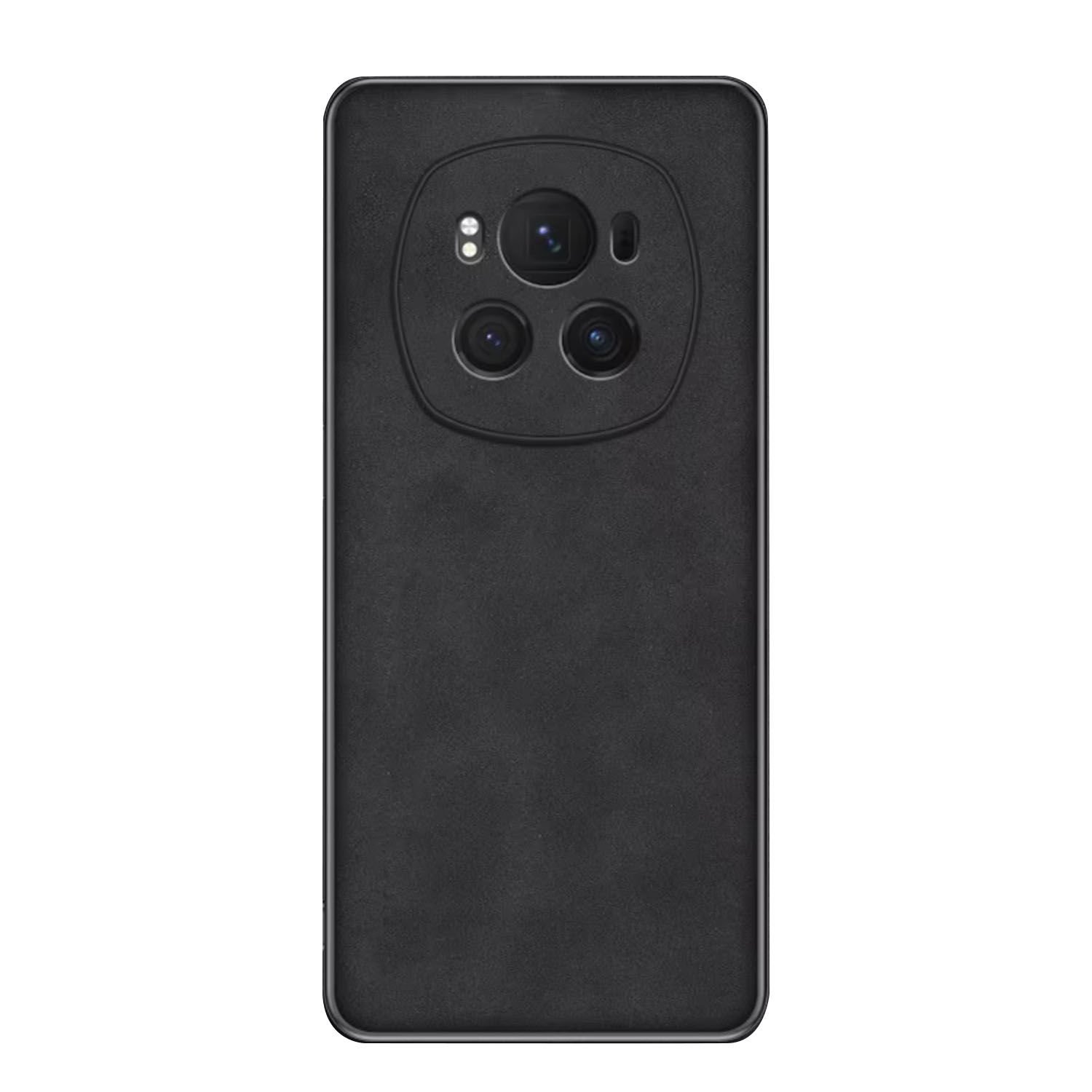 Microcase Honor Magic 6  için Luxury Leather Series Deri Desenli Plastik Koruma Kılıf - AL8125