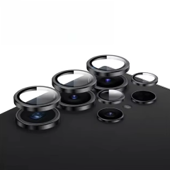 Microcase Samsung Galaxy S25 Ultra Kamera Camı Lens Koruyucu Halka Set - AL8114