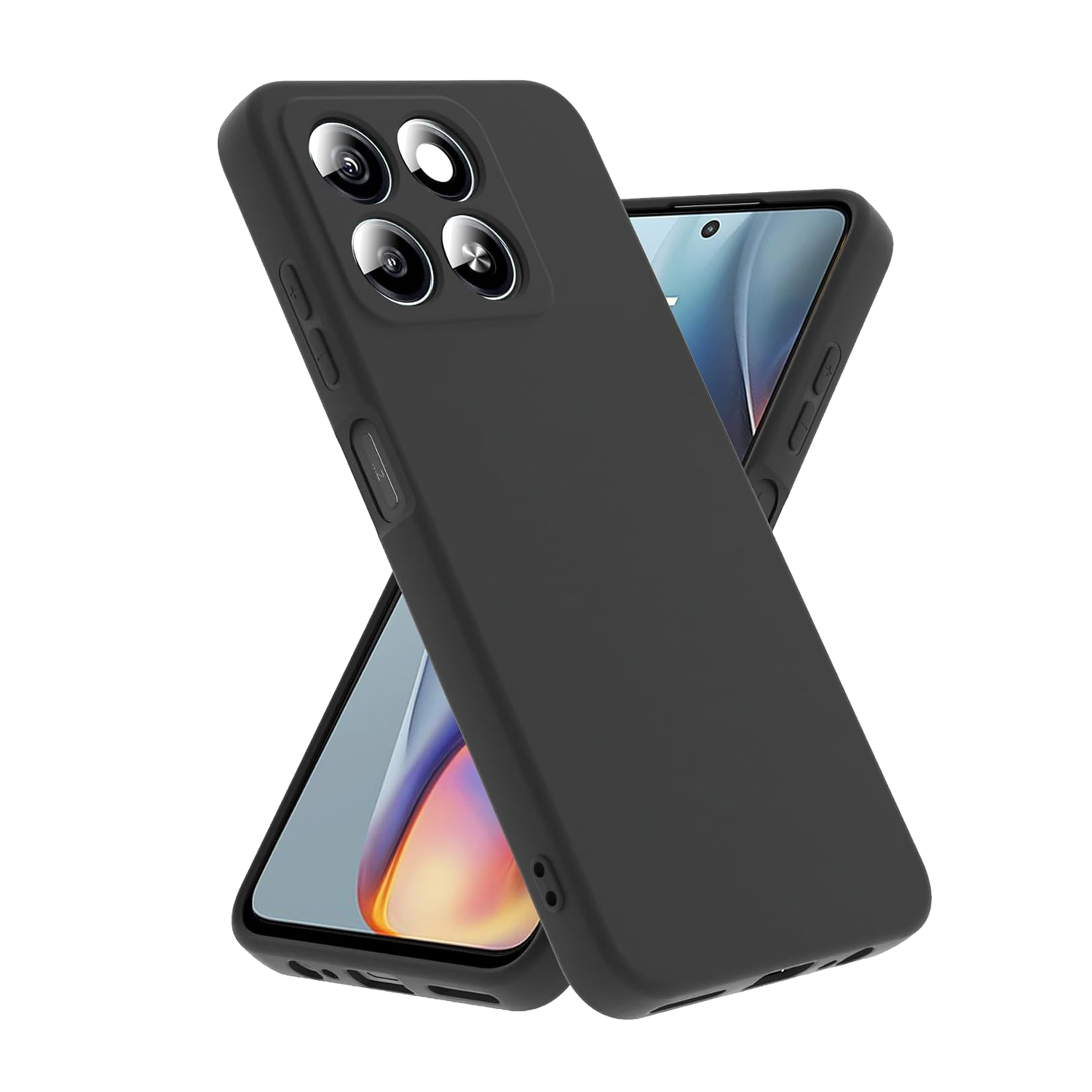 Microcase ZTE Blade V70 İle Uyumlu Elektrocase Serisi Silikon TPU Kılıf - AL3340