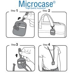Microcase Airpods Boyun Askılıklı Silikon Koruma 3in1 Set - Pembe