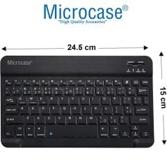 Microcase Xiaomi Pad 7 Tablet için Bluetooth Klavye ve Mouse + Kılıf BKK6