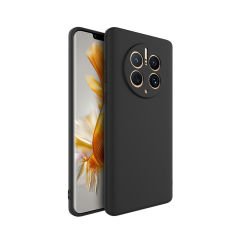Microcase Huawei Mate 50 Pro Matte Serisi Silikon TPU Kılıf - Siyah AL3367