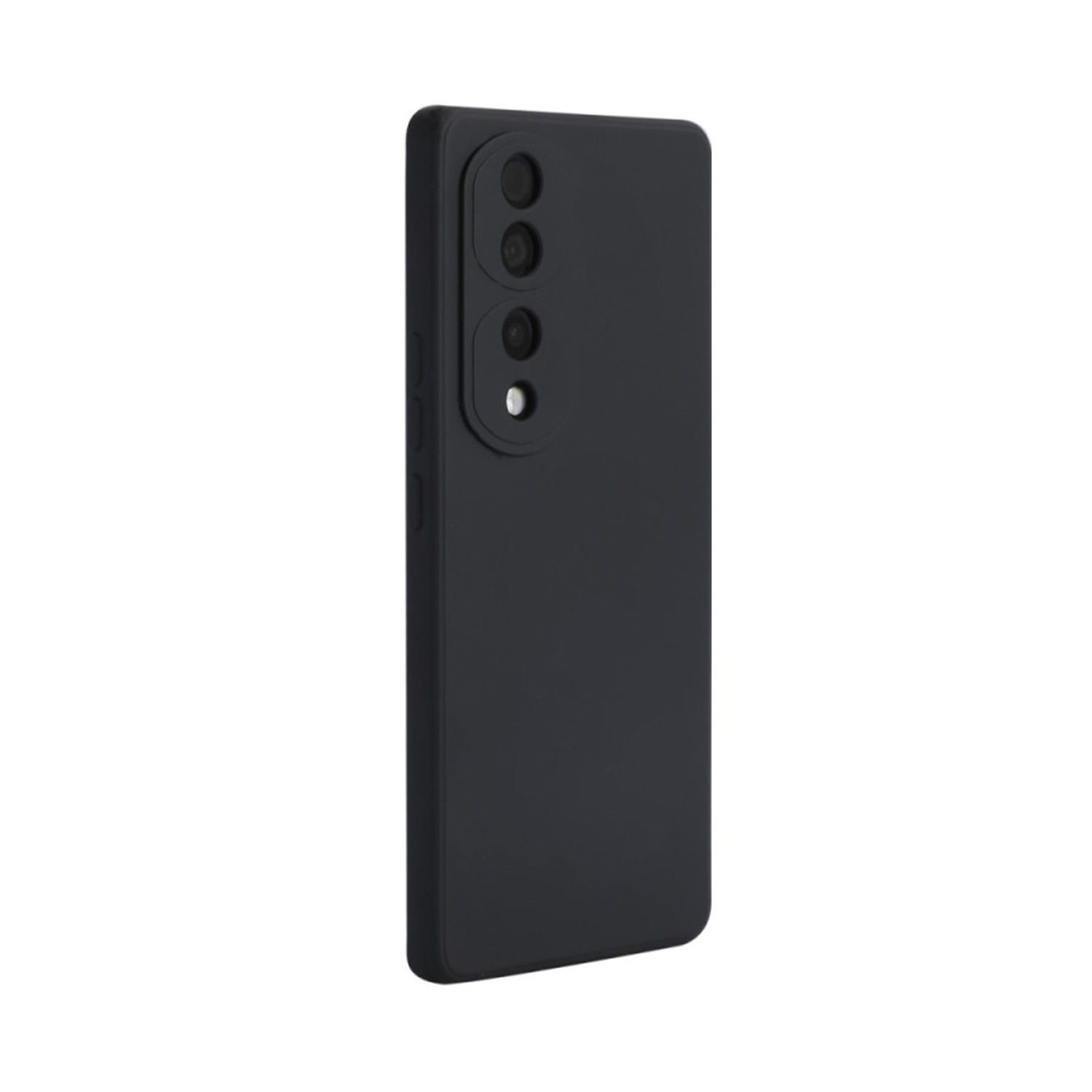 Microcase Honor 70 Matte Serisi Silikon TPU Kılıf - Siyah AL3367