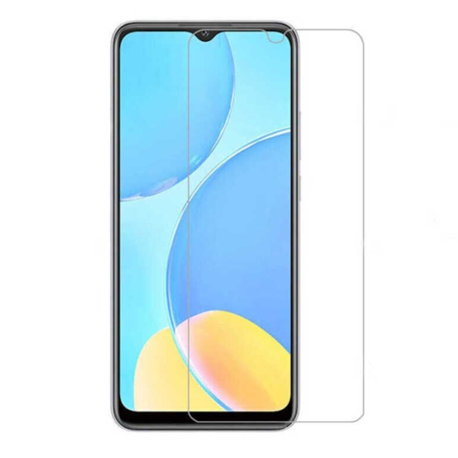 Microcase Xiaomi Poco C51 Tempered Glass Cam Ekran Koruyucu - AL3269