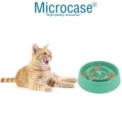 Microcase Evcil Hayvan Az Ve Yavaş Mama Yeme Kabı Küçük Boy 175 ml-AL4079