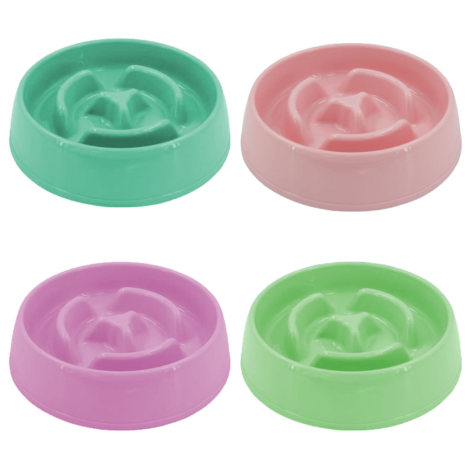 Microcase Evcil Hayvan Az Ve Yavaş Mama Yeme Kabı Küçük Boy 175 ml-AL4079