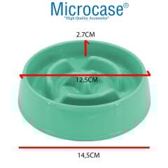 Microcase Evcil Hayvan Az Ve Yavaş Mama Yeme Kabı Küçük Boy 175 ml-AL4079