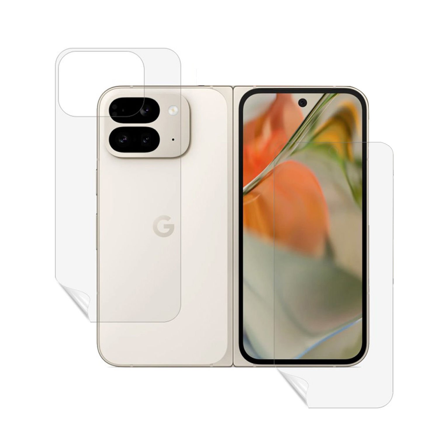 Microcase Google Pixel 10 Pro Fold Esnek Ön Arka Koruma Filmi - AL3426