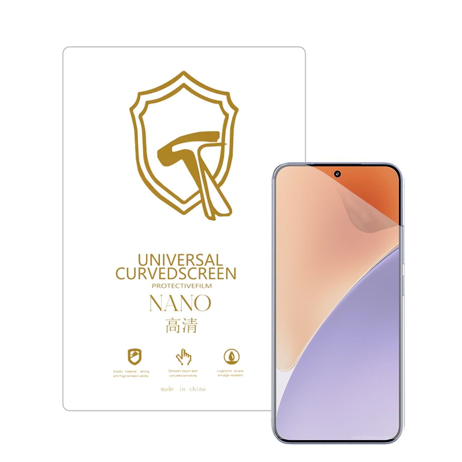 Microcase Xiaomi Mi 15 için Full Tpu Nano Ön Ekran Koruma Filmi - EKM101