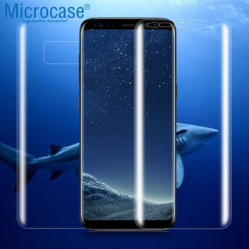 Microcase Samsung Galaxy S8 Plus Full Ön Arka Kaplama TPU Soft Ko