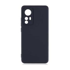 Microcase Xiaomi Mi 12 Premium Matte Silikon Kılıf -Siyah