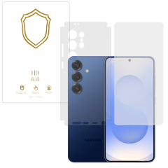 Microcase Samsung Galaxy S25 Plus ile Uyumlu Full Tpu Ön Arka ve Yan 360 Nano Koruma- EKM116
