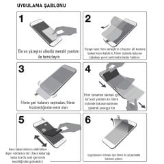Microcase iPad Mini 2024 8.3 inch Tablet ile uyumlu Full Tpu Nano Ön Ekran Koruma Filmi EKM104