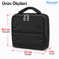Microcase Çok Bölmeli Fermuarlı Geniş İç Hacimli Makyaj Malzemeleri Organizeri AL7049