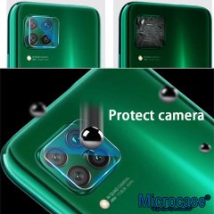 Microcase Huawei P40 Lite Kamera Camı Lens Koruyucu