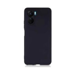 Microcase Vivo Y16 Matte Serisi Silikon TPU Kılıf - Siyah AL3367