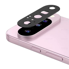 Microcase Google Pixel 10 Uyumlu Kamera Lens Koruma Halkası - Kapalı Tasarım -Siyah AL3401