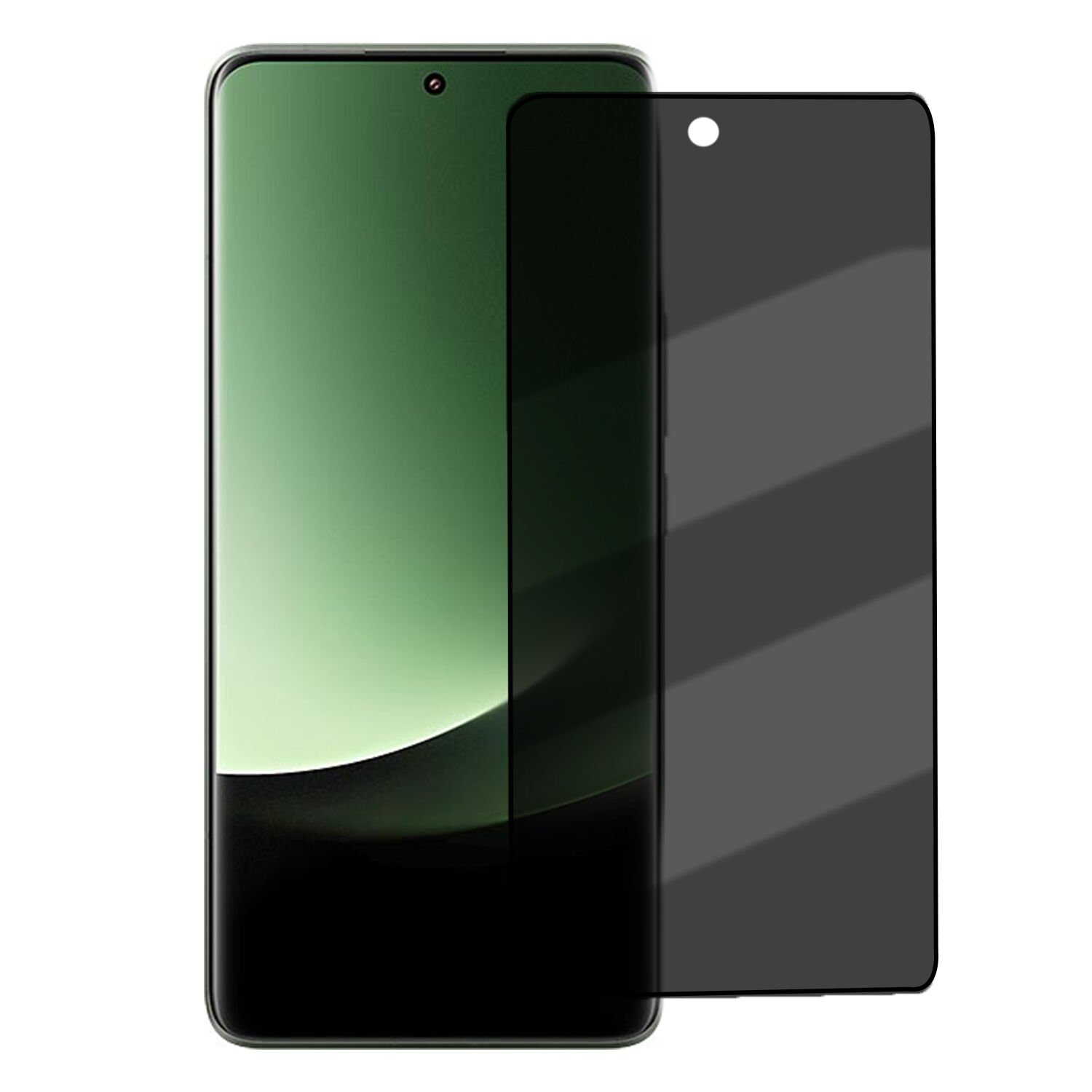 Microcase Xiaomi 13 Ultra Privacy Gizlilik Filtreli Tam Kaplayan Tempered Cam - AL3125