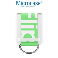 Microcase Samsung Galaxy Z Flip4 Parmak Tutuculu Kayış Askılı Plastik Kılıf - AL3153