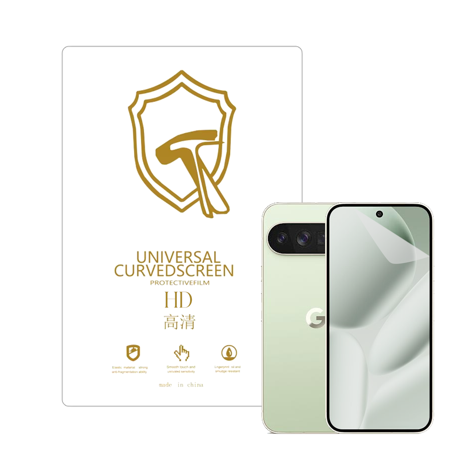 Microcase Google Pixel 10 Pro XL ile Uyumlu Full Tpu Nano Ön Ekran Koruma Filmi - EKM101