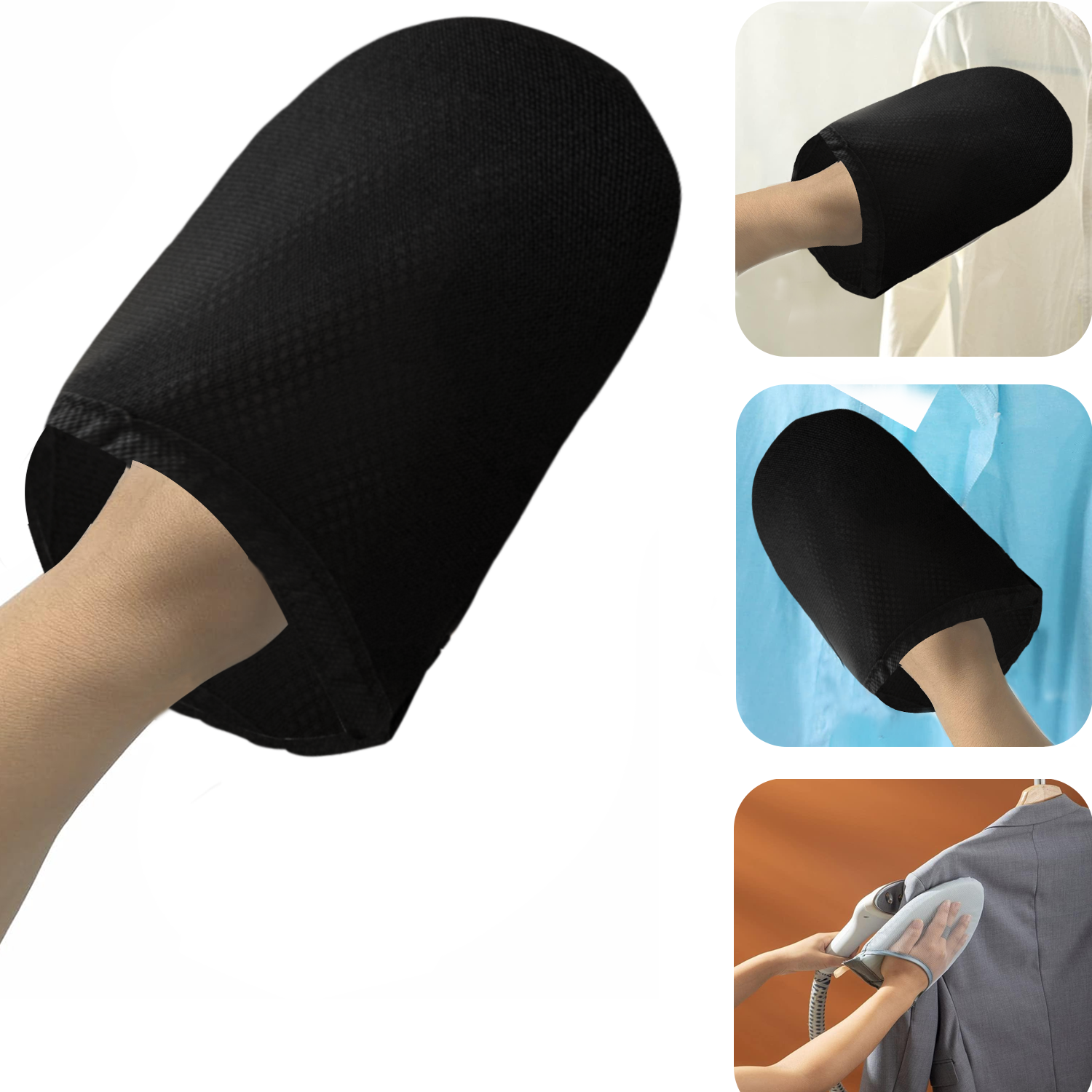 Microcase Dikey Buharlı Ütülerle Uyumlu Isıya Dayanıklı Mini El Ütüsü Pedi - AL5314 2 Adet