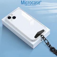 Microcase 360 Döner Başlıklı Telefon İp Askılıklar için Paslanmaz Çelik Tutacak Bağlantı Parçası-AL4927 Siyah