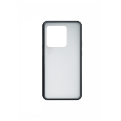 Microcase OnePlus 15R / ACE 6 Luna Serisi Köşe Korumalı Sert Rubber Kılıf - AL3422 Siyah
