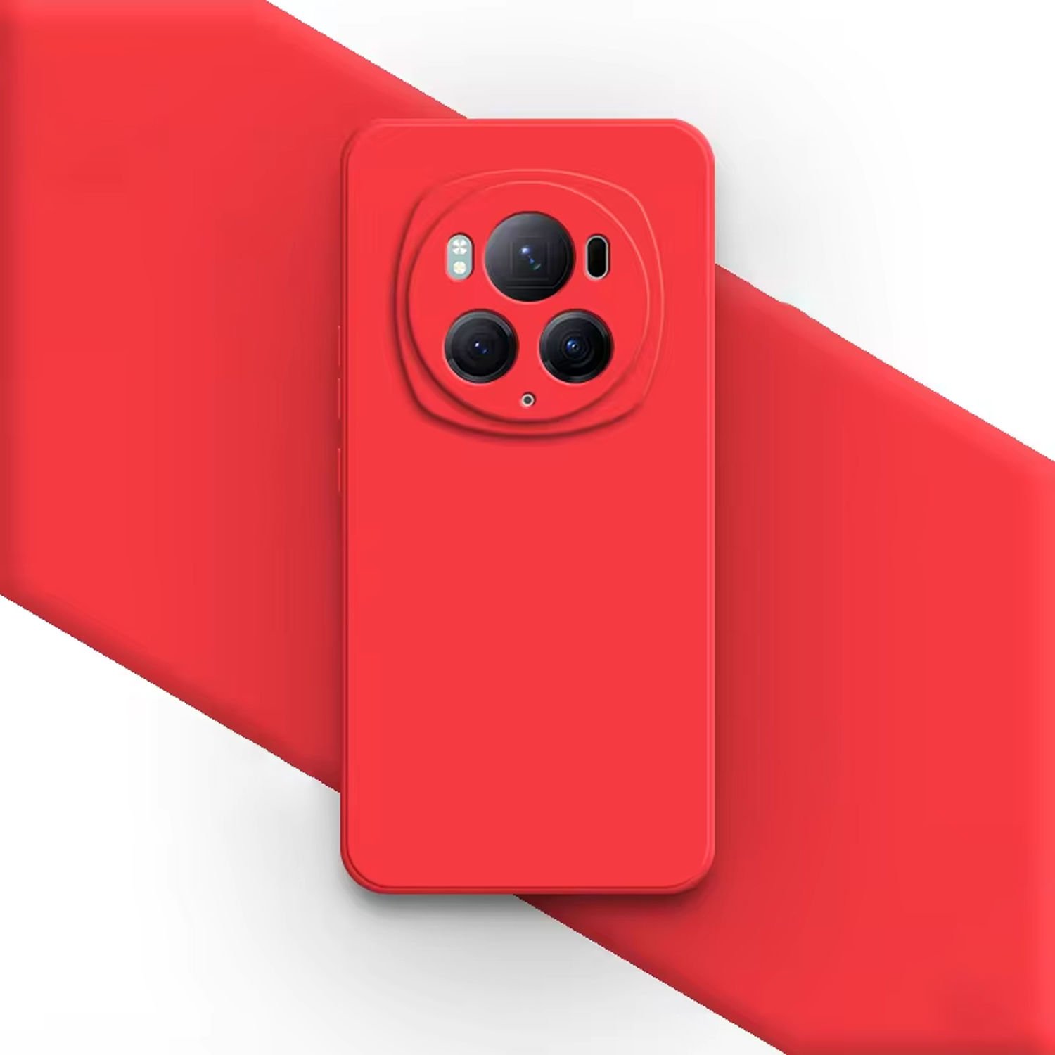 Microcase Honor Magic 6 Pro 5G Campro Serisi Kamera Korumalı Silikon Kılıf - AL3427