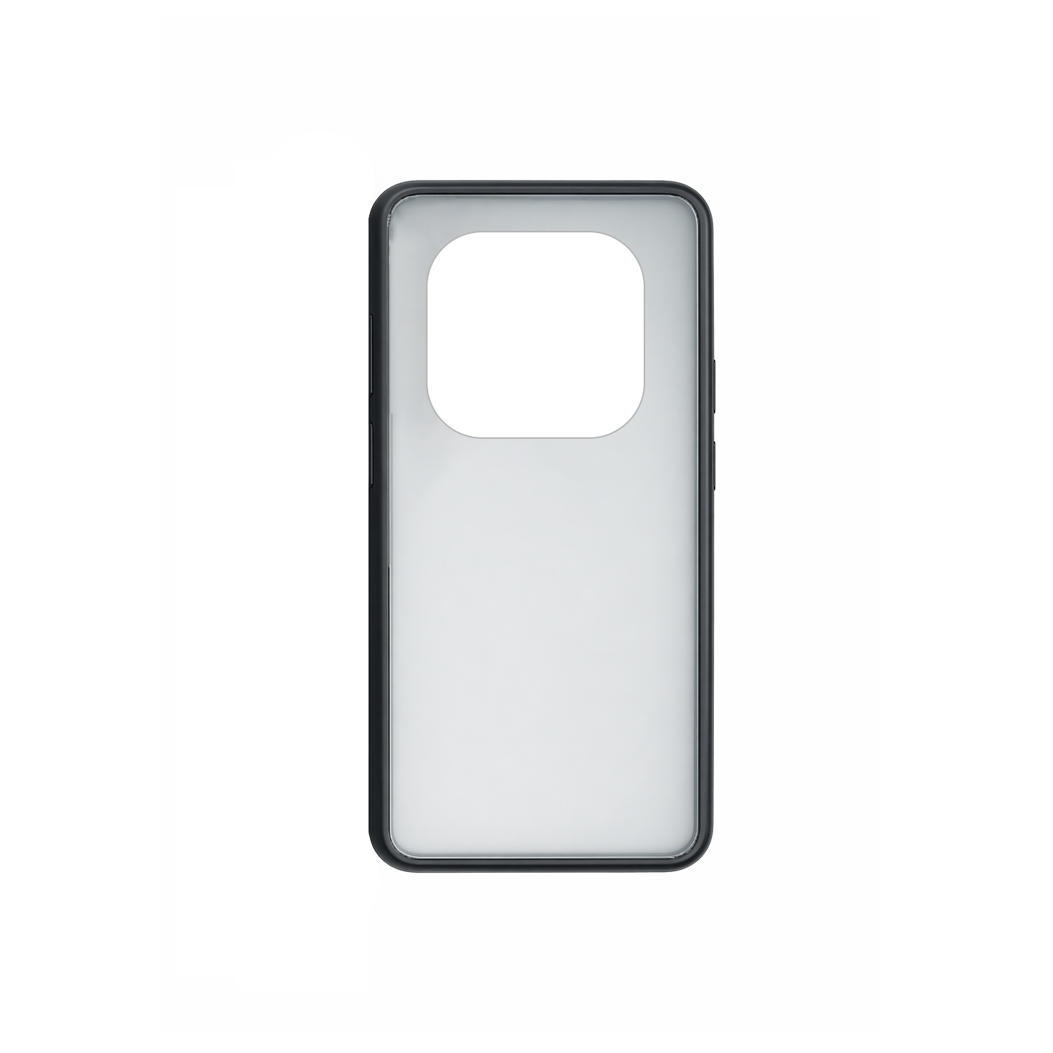Microcase Xiaomi POCO M8/Redmi Note 15 5G Luna Serisi Köşe Korumalı Sert Rubber Kılıf - AL3422 Siyah